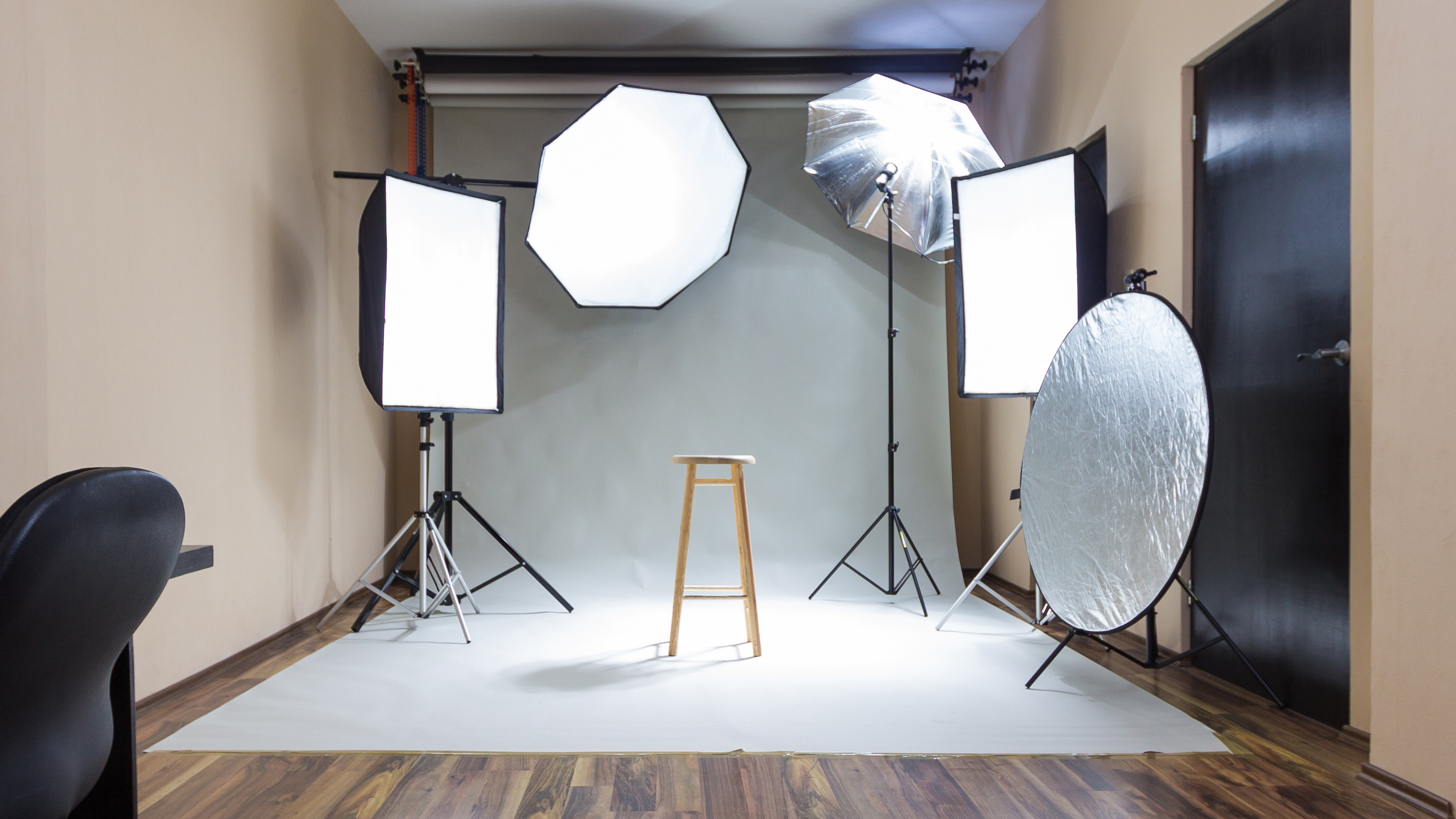 Professionelles Fotostudio bei Foto Gärtner